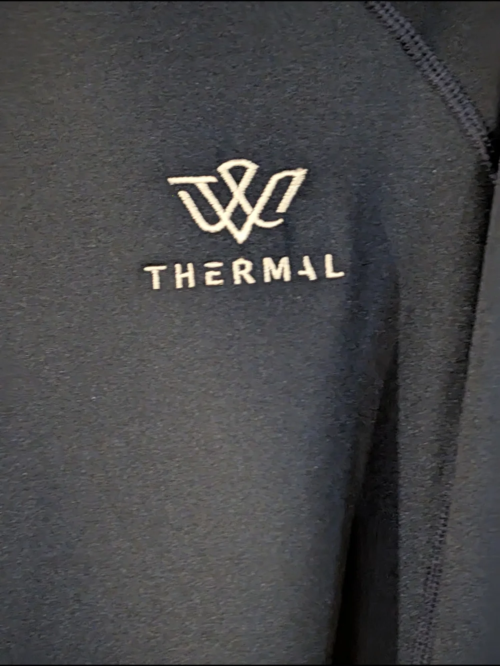 J. Lindeberg Thermal Long Sleeve Top - Navy - Picture 2 of 6